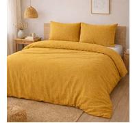 Parure de lit - PROMO LINGE - Alia - Gaze de coton - 260x240cm - jaune