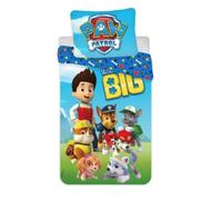 parure de lit réversible Paw Patrol 100 × 135 cm, 40x60 cm