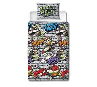 Parure de lit réversible - Tortues Ninja - 135x200 cm - Multicolore - 100% Licence