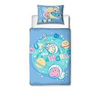 Parure de lit simple Junior et Taie D'oreiller - Peppa Pig et George "Out of This World" - 120 cm x 150 cm