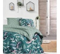 Parure de lit - TODAY - Sunshine - 119474 - 2 personnes - 260x240cm - Coton - Imprimé 11.48