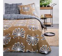 Parure de Lit Today Sunshine 2 Personnes, 220x240 cm, Coton Imprimé, Housse de Couette et 2 Taies d'Oreillers 63x63 cm