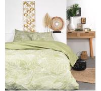 Today Parure de lit Sunshine 240x260 cm pour 2 personnes Coton imprimé floral