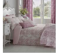 Parure de lit - Toile de Jouy - Rose - 200 x 200 cm - Douceur et résistance