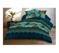 Parure Drap plat + drap-housse 140x190 + 2 Taies - Microfibre - Paraiso