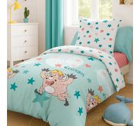 Parure housse de couette 100%coton 140x200cm monster dream