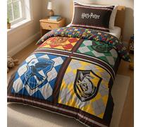 Parure housse de couette 140x200cm 100%coton 57fils harry potter