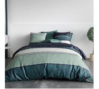 Parure housse de couette 3pcs 240x220cm 100% coton 57 fils antika