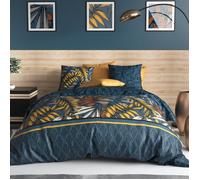 Parure Housse De Couette 3pcs 240x220cm 100%coton 57fils Salva