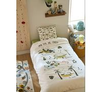 Parure housse de couette enfant et taie d'oreiller TREK multicolore 140X150 63X63