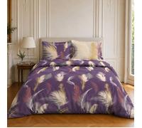 Parure housse de couette imprimée 100% coton 57 fils - Winter - 220x240 cm