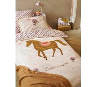 Parure housse de couette + taie d'oreiller ARIZONA DREAM, avec coton recy lanc imprimé 140X150 63X63