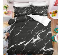 Parures De Lit Doux Confortable Parure Housse De Couette Microfibre Housse Couette X Marbre X Cm + X Taies D'oreiller Xcm