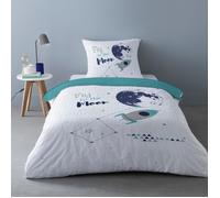 Parures de lit Mylittleplace CAPTAIN Blanc 140x200 cm