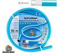 Pas de tube tricoté bleu torsion Ø 25 mm. Rouleau de 50 mètres. Tuyau anti-torsion, tuyau sans coude, tuyau sans noeud