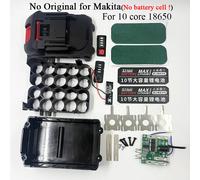 Pas d'origine pour Makita Li-ion batterie boîte de rangement boîtier PCB BMS Protection Circuit imprimé pour Lomvum Zhipu Hongsong Jingmi boîtier BOX with PCB