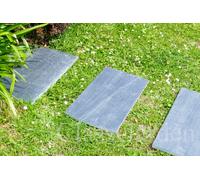 Pas japonais ardoise rect 60x30 - pack de 10 pièces