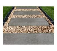 Pas japonais couleur beton gris - pack de 16 dalles