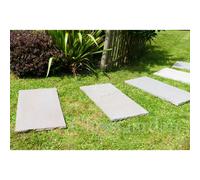 Pas japonais grès kandla multicolore 100x50 - pack de 14 pièces