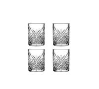 Pasabahce 52780 Timeless Lot de 4 verres à shot au design cristal Hauteur 6,2 cm ~ 65 ml Design rétro