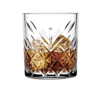 Pasabahce 52810 Timeless Lot de 6 verres à whisky Design cristal Hauteur 8,3 cm 205 ml Design rétro
