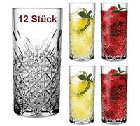 Pasabahce 52820 Timeless Lot de 12 verres à long drink Transparent 300 ml