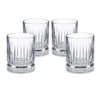 Pasabahce Elysia 520014 Lot de 4 verres à whisky au design rétro et cristal 210 ml