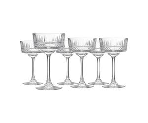 Pasabahce Elysia Lot de 6 tasses Champagne, verre, 26, 6 unités