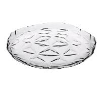 Pasabahce Estrella Lot de 6 assiettes à fruits en verre, 20 cm, transparentes, design moderne et élégant