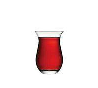 Pasabahce Galata 42611 Lot de 6 grands verres à thé turc orientaux Transparent/transparent
