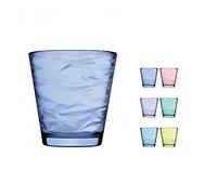 Pasabahce Origami Lot de 6 Verres colorés 24 cl