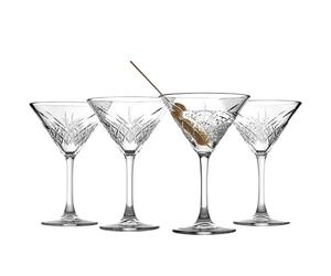 Pasabahce Timeless Lot de 4 tasses Martini 23 cl