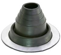 Passage de toit flexible Joint EPDM Bride anti-pénétration d'eau Résistant à la température Protection de cheminée Tubes Câbles Panneaux Universal #1 (0-47mm) (Universal #1)