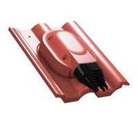 Passage Solaire Parotec S56 RAL 3009 Rouge pour Panneaux