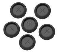 Passe-câbles de rechange - PZCC - Compatibles Traeger - Caoutchouc noir - Lot de 6 - Résiste hautes températures