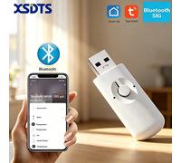 Passerelle Bluetooth USB Tuya APP, Hub Wi-Fi pour Serrure de Porte Intelligente, Adaptateur Sans Fil Bluetooth, Télécommande Tuya Gateway
