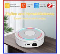 Passerelle ZigBee pour maison intelligente - Compatible Apple HomeKit Contrôle vocal - Domotique - Câblé