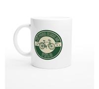 PassionCadeau Mug Cycliste Humour Vélo Né Pour Faire du Vélo