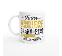 PassionCadeau Mug grand pere Humour Futur arrière grand-père veuillez patienter - Annonce Grossesse