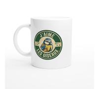 PassionCadeau Mug Oiseaux Fun J'aime Les Oiseaux