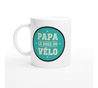 PassionCadeau Mug Papa le Boss du Vélo