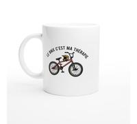 PassionCadeau Mug Vélo Humour Le bmx c'est ma thérapie