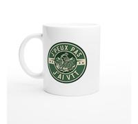 PassionCadeau Mug VTT Fun Vélo J'peux Pas J'ai VTT