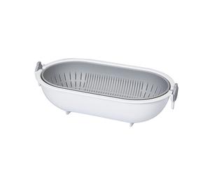 Passoir rotative ovale et bol de trempage 1,7 L Kokubo