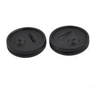 Passoir Thermomètre Silicone 2pcs pour Weber Smokey Mountain | Compatible pour weber Smokey Mountain 14.5, 18.5, 22.5 pouces, aucun perçage requis, installation simple