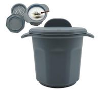 passoire à huile, bidon, porte-graisse de cuisine, passoire, carafe à huile, bac collecteur de graisse, économiseur d'huile en silicone, bidon de stockage de graisse, récipient à graisse de cuisine