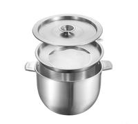 Passoire à huile réutilisable en acier inoxydable avec couvercle, économiseur de graisse en maille fine pour huile de cuisson, récipient de stockage de saindoux et bol filtre à soupe, réservoir de