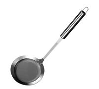 Passoire à mailles fines - Cuillère filtrante en métal, conception de manipulation à portée étendue, panier de séparation des liquides, assistant de cuisson polyvalent | Support De Préparatio