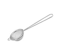 Passoire à mailles fines - Tamis de cuisine - 16,5 x 5 cm - Passoire de filtration avec système de en acier inoxydable ultra fin, outil de préparation des aliments robuste, design lisse