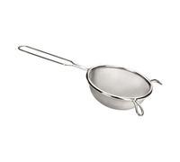 PASSOIRE A MANCHE INOX MAILLE FINE INOX - INOX DE QUALITE SUPERIEURE - PASSE AU LAVE-VAISSELLE DIAMETRE 9 CM